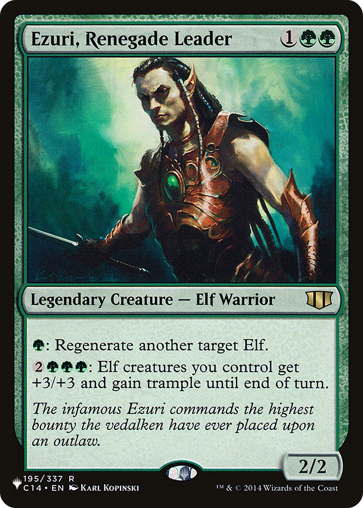 Ezuri, Renegade Leader [The List] | The Clever Kobold