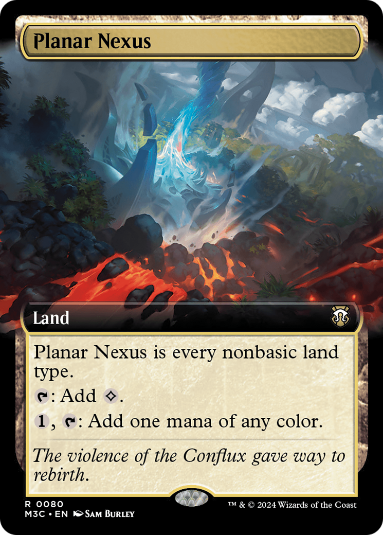 Planar Nexus (Extended Art) [Modern Horizons 3 Commander] | The Clever Kobold