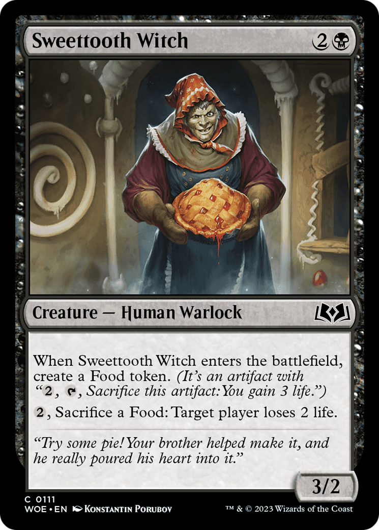 Sweettooth Witch [Wilds of Eldraine] | The Clever Kobold