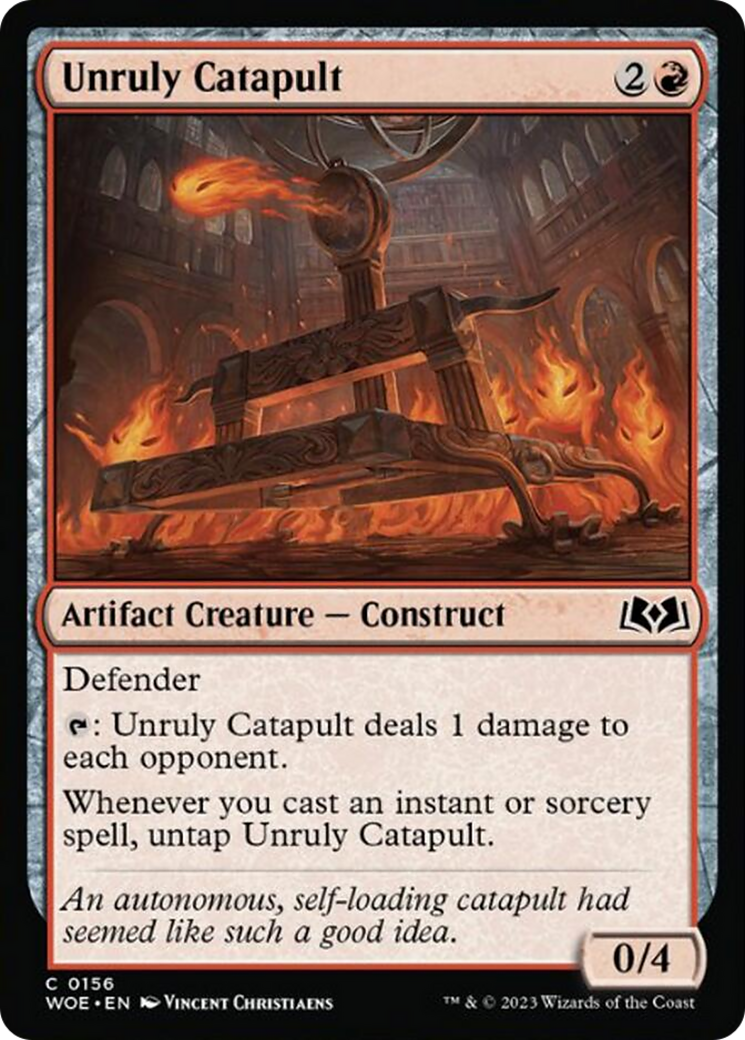 Unruly Catapult [Wilds of Eldraine] | The Clever Kobold