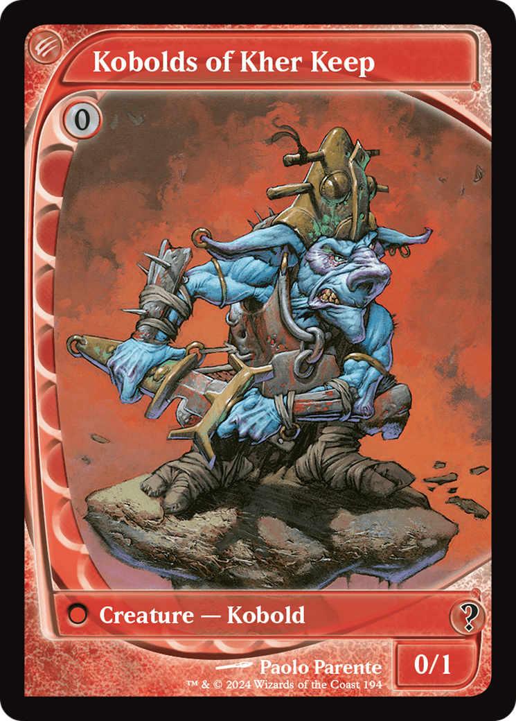 Kobolds of Kher Keep (Future Sight) [Mystery Booster 2] | The Clever Kobold