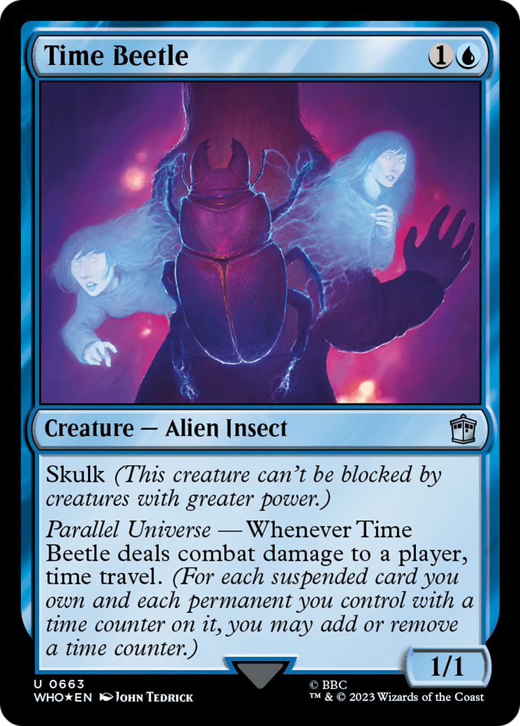 Time Beetle (Surge Foil) [Doctor Who] | The Clever Kobold