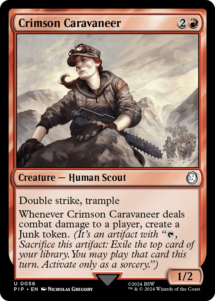 Crimson Caravaneer [Fallout] | The Clever Kobold