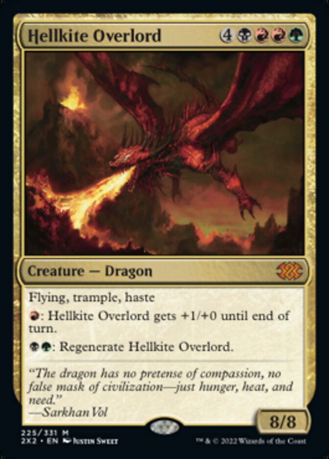 Hellkite Overlord [Double Masters 2022] | The Clever Kobold