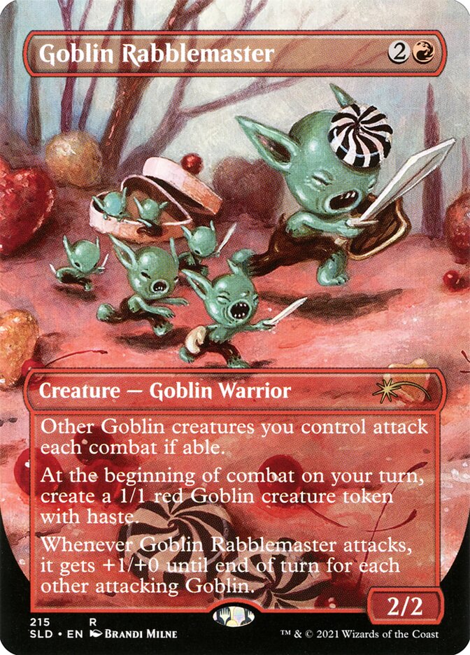 Goblin Rabblemaster [Secret Lair Drop Series] | The Clever Kobold