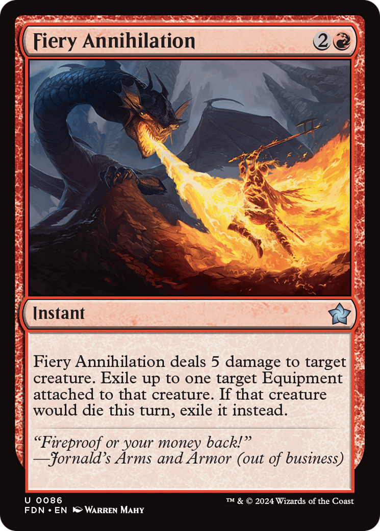 Fiery Annihilation [Foundations] | The Clever Kobold