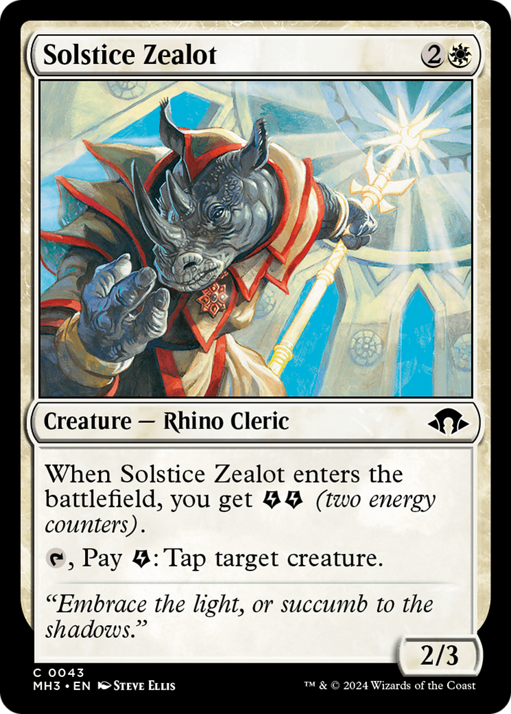 Solstice Zealot [Modern Horizons 3] | The Clever Kobold