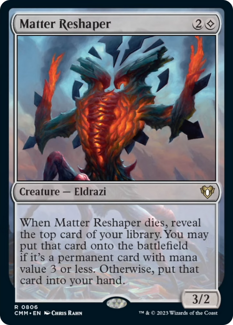 Matter Reshaper [Commander Masters] | The Clever Kobold