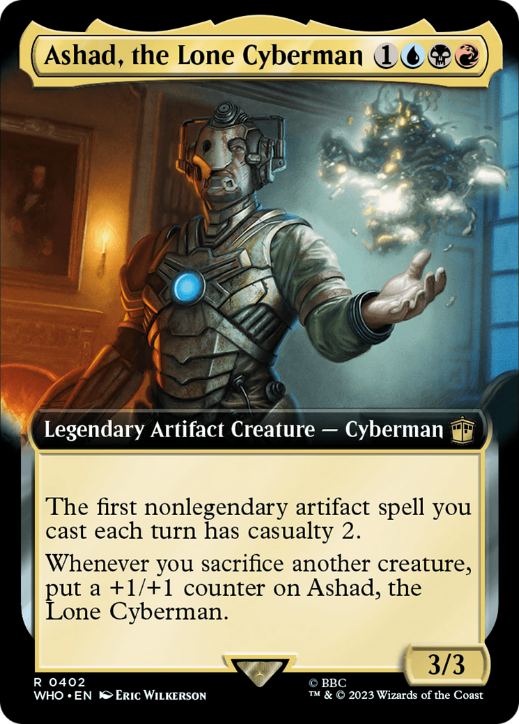 Ashad, the Lone Cyberman (Extended Art) [Doctor Who] | The Clever Kobold
