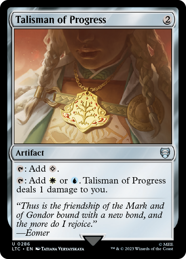 Talisman of Progress [The Lord of the Rings: Tales of Middle-Earth Commander] | The Clever Kobold