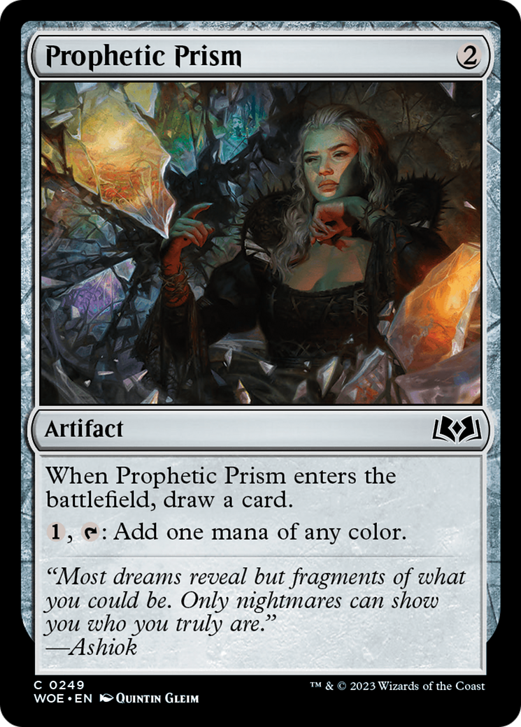 Prophetic Prism [Wilds of Eldraine] | The Clever Kobold