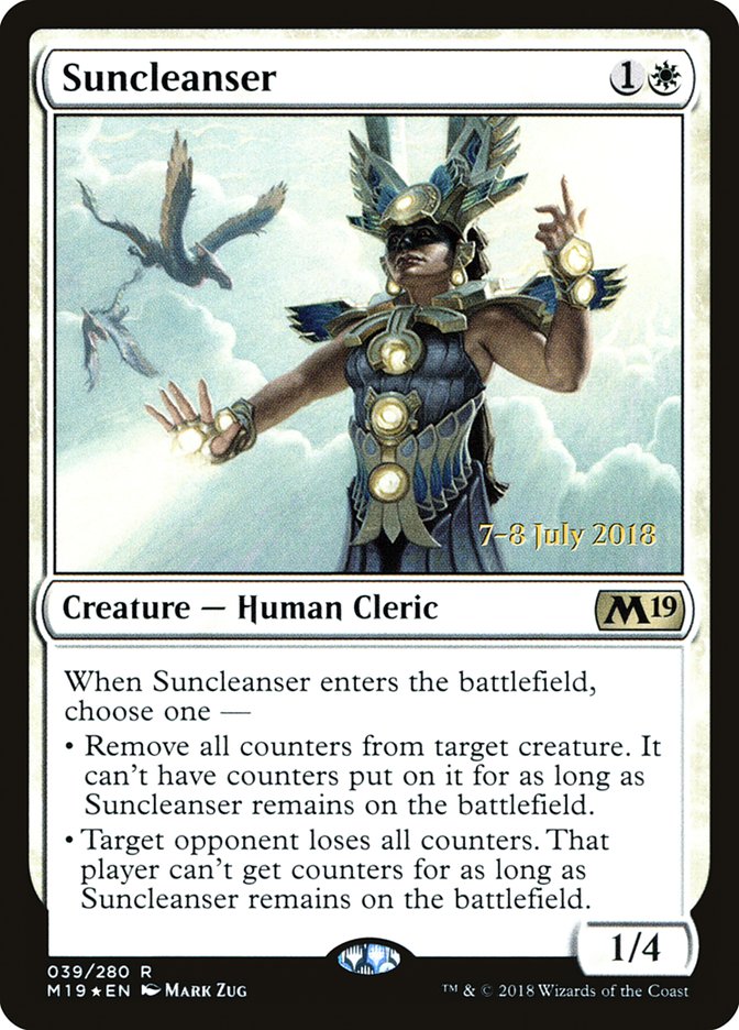 Suncleanser [Core Set 2019 Prerelease Promos] | The Clever Kobold