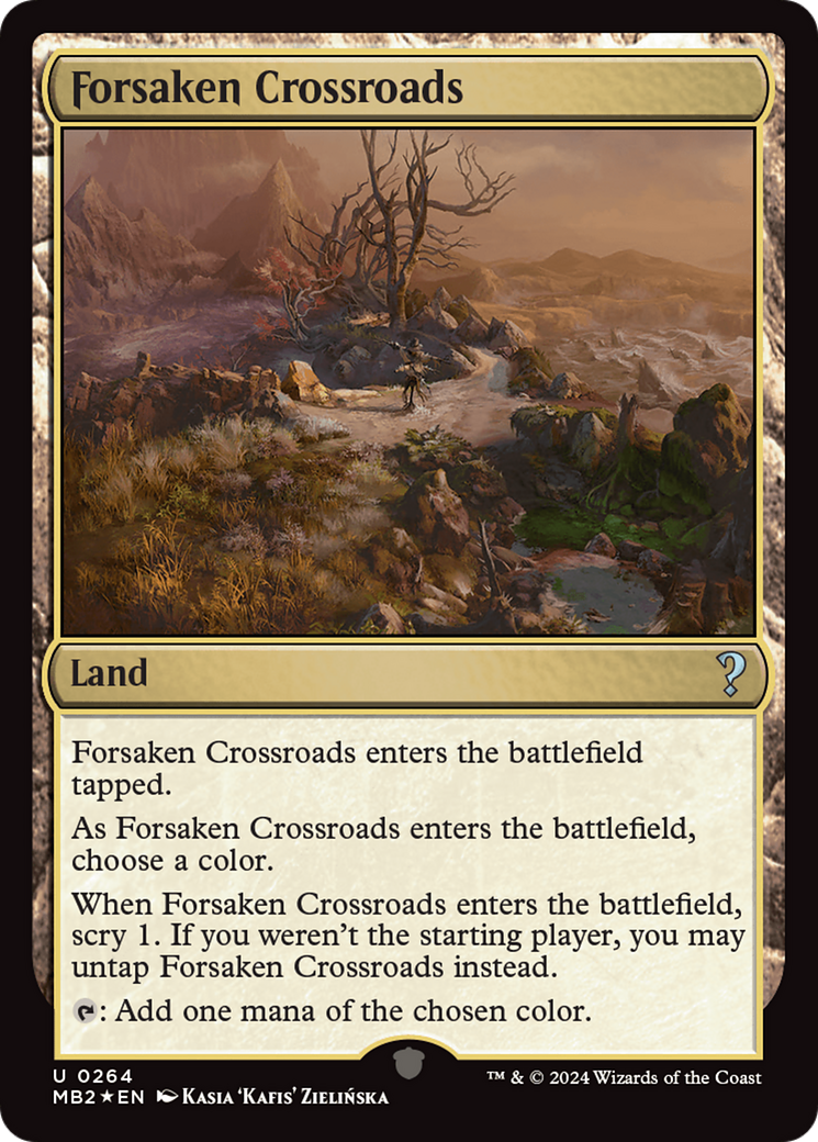 Forsaken Crossroads [Mystery Booster 2] | The Clever Kobold