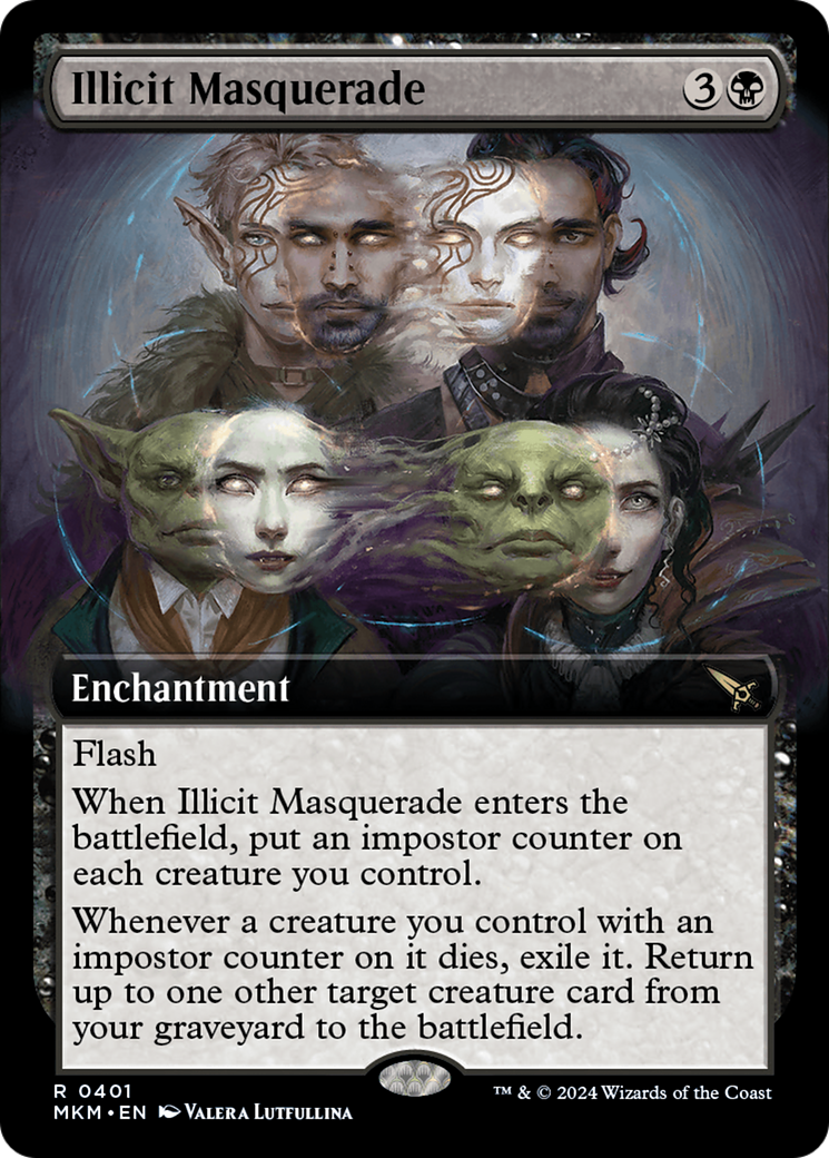 Illicit Masquerade (Extended Art) [Murders at Karlov Manor] | The Clever Kobold