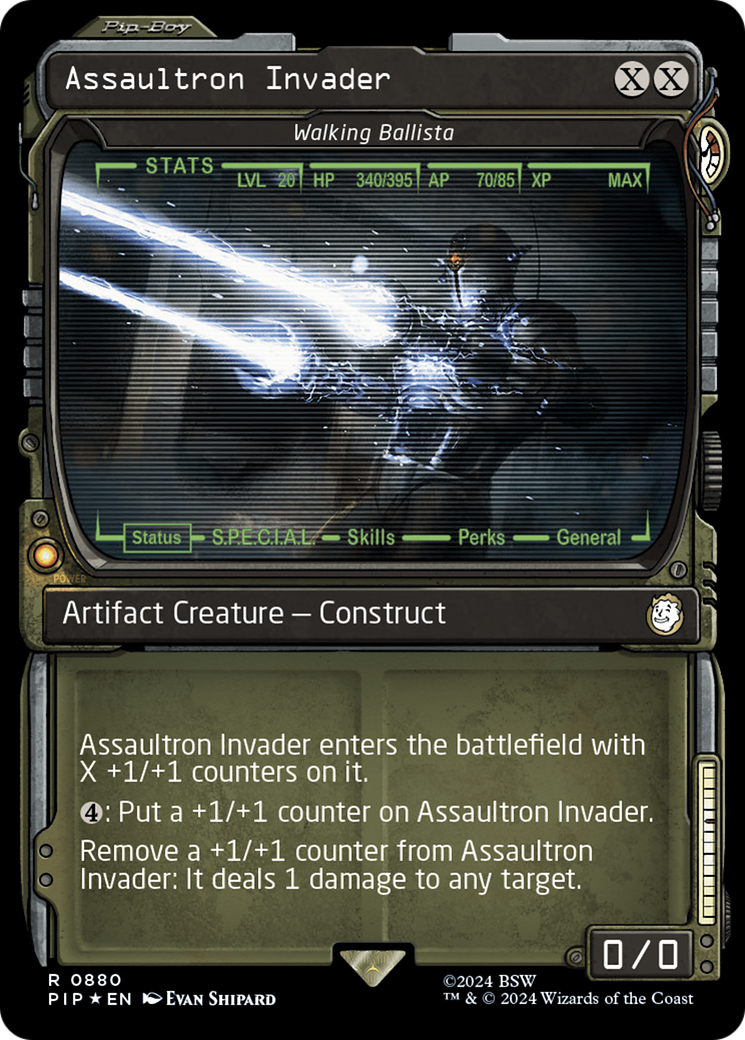 Assaultron Invader - Walking Ballista (Surge Foil) [Fallout] | The Clever Kobold