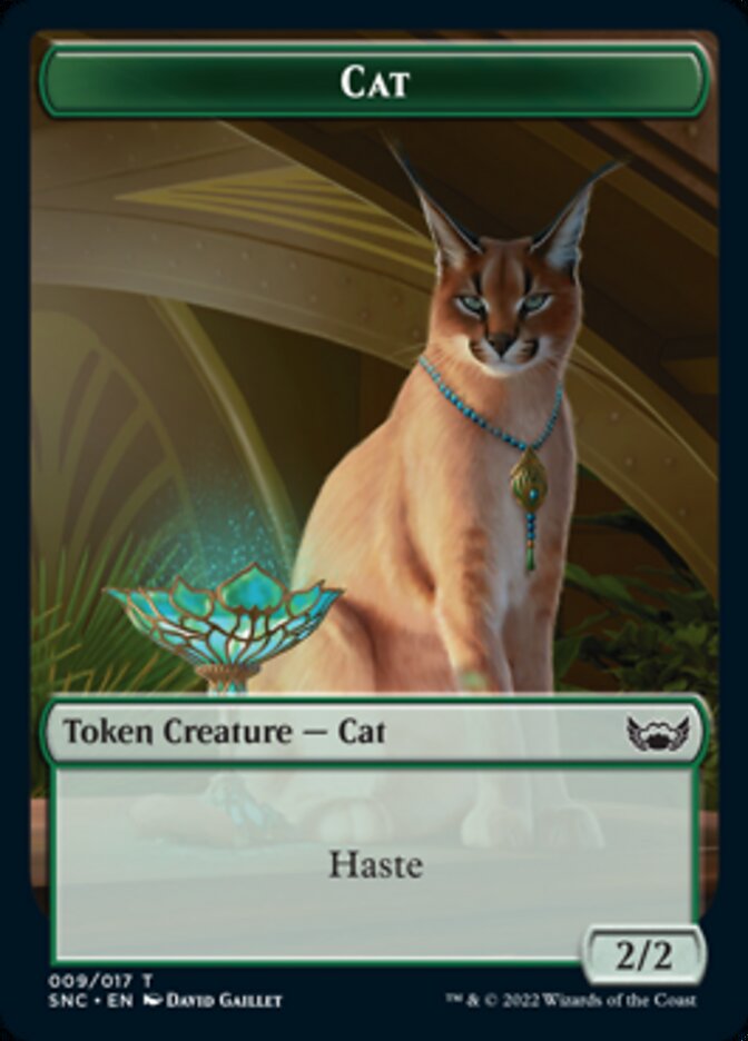 Cat // Dog Double-Sided Token [Streets of New Capenna Tokens] | The Clever Kobold