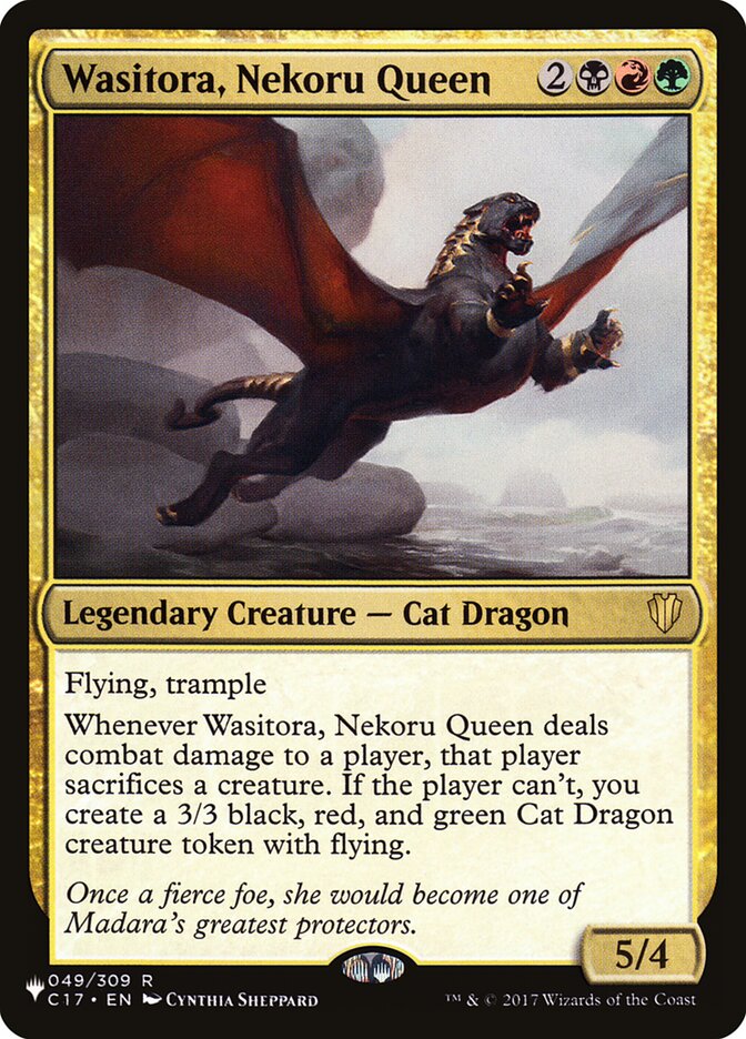 Wasitora, Nekoru Queen [The List] | The Clever Kobold