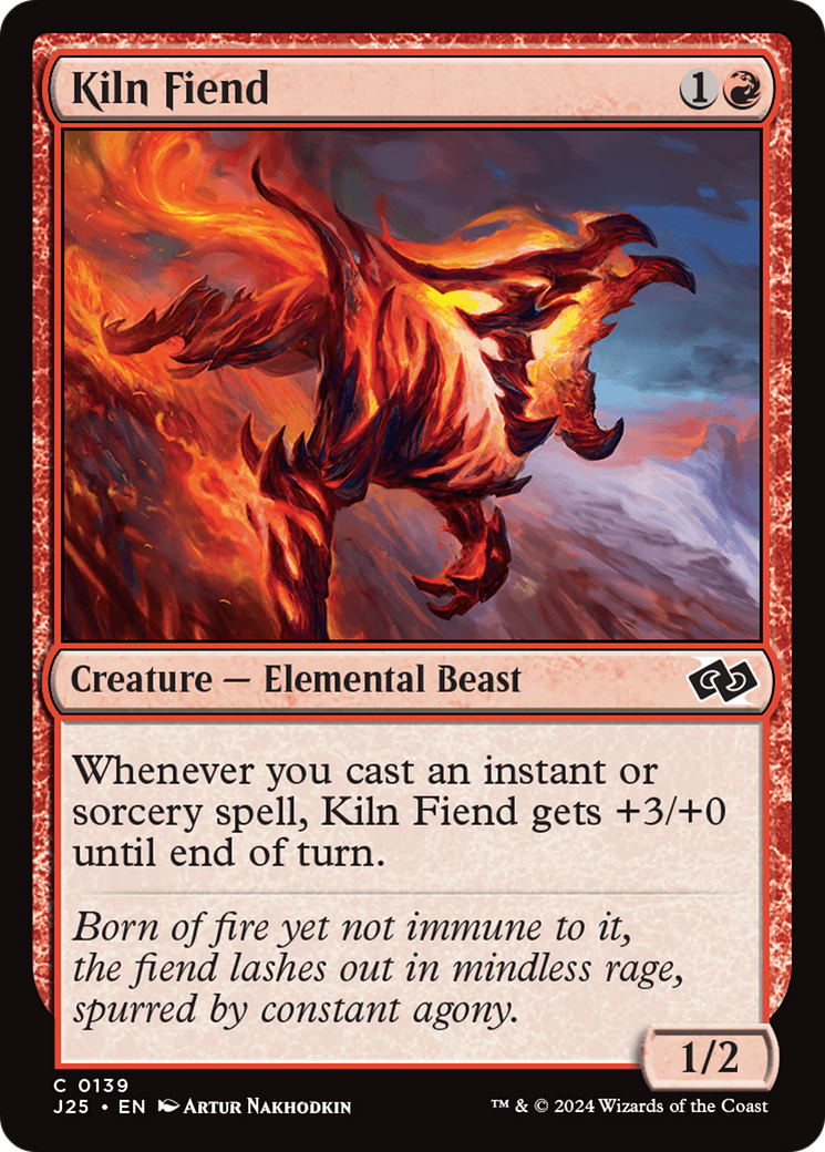 Kiln Fiend [Foundations Jumpstart] | The Clever Kobold