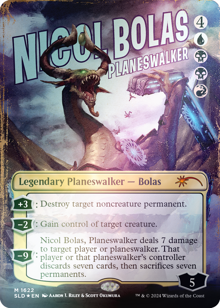 Nicol Bolas, Planeswalker (Rainbow Foil) [Secret Lair Drop Series] | The Clever Kobold