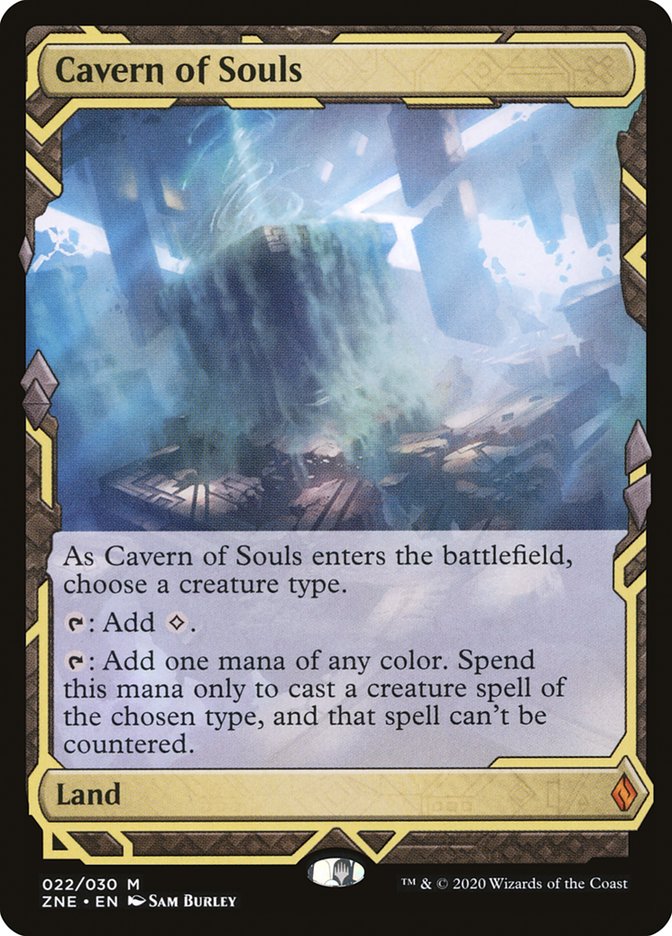 Cavern of Souls (Expeditions) [Zendikar Rising Expeditions] | The Clever Kobold