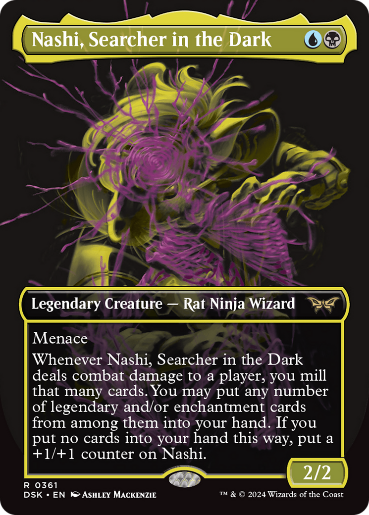 Nashi, Searcher in the Dark (Showcase) [Duskmourn: House of Horror] | The Clever Kobold