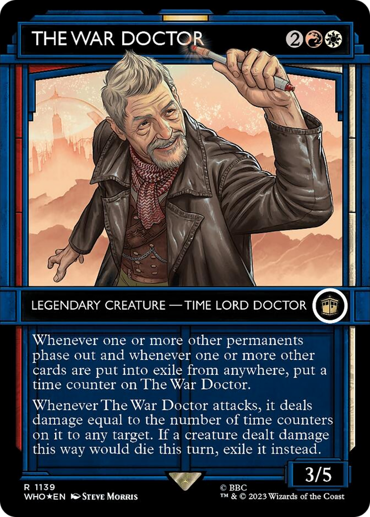 The War Doctor (Showcase) (Surge Foil) [Doctor Who] | The Clever Kobold