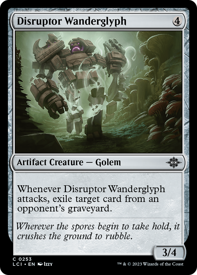 Disruptor Wanderglyph [The Lost Caverns of Ixalan] | The Clever Kobold