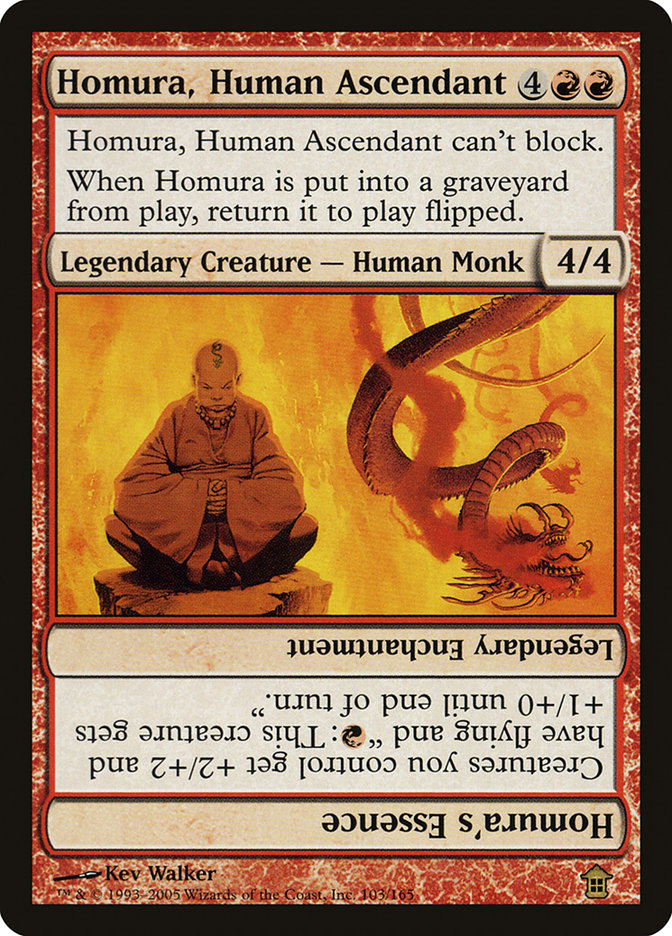 Homura, Human Ascendant // Homura's Essence [Saviors of Kamigawa] | The Clever Kobold