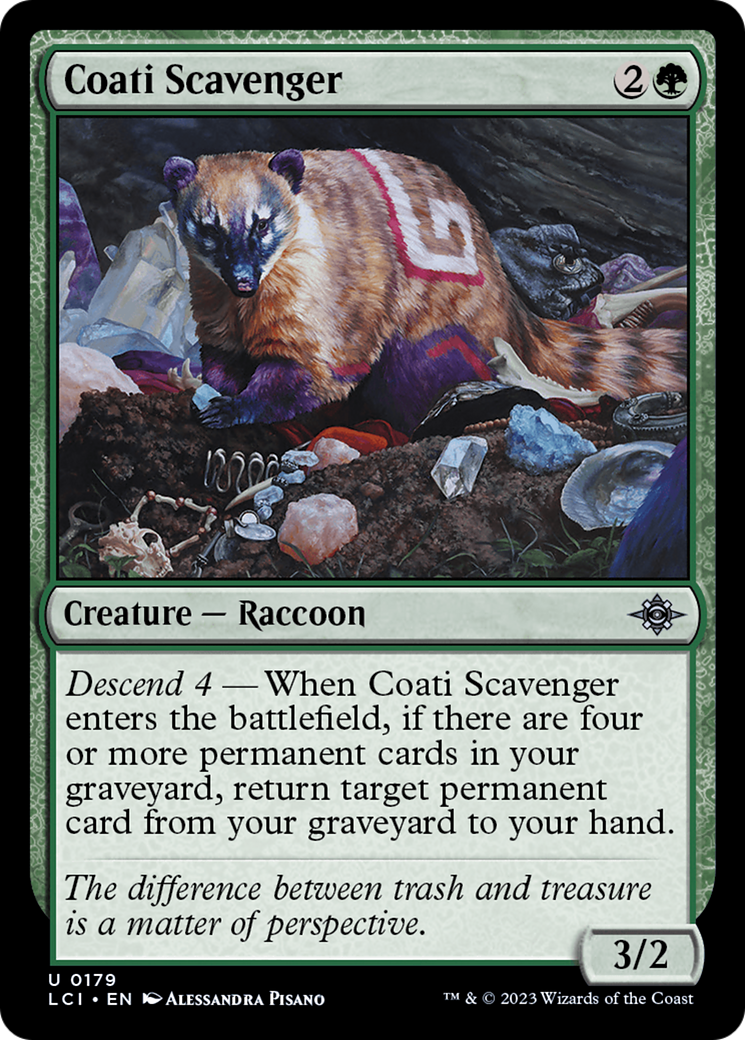 Coati Scavenger [The Lost Caverns of Ixalan] | The Clever Kobold