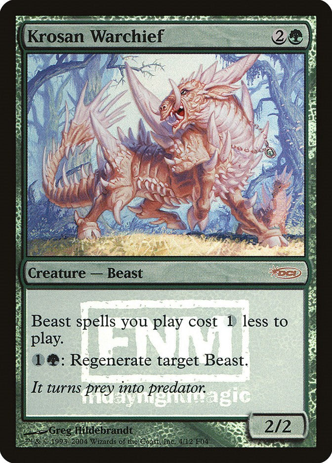 Krosan Warchief [FNM - 4]