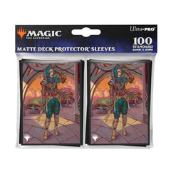 Ultra Pro Sita Varma, Masked Racer 100ct Deck Protector Sleeves | The Clever Kobold