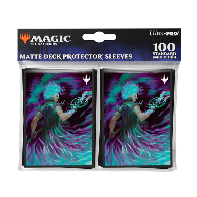 Ultra Pro Winter, Cursed Rider 100ct Deck Protector Sleeves | The Clever Kobold