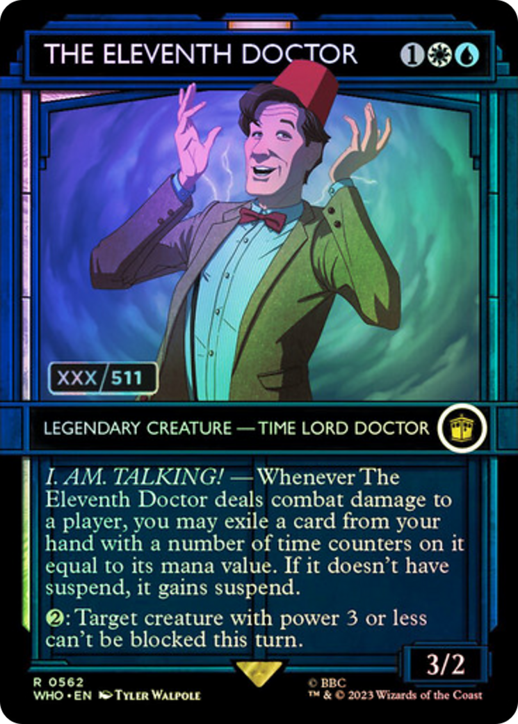 The Eleventh Doctor (Serial Numbered) [Doctor Who] | The Clever Kobold