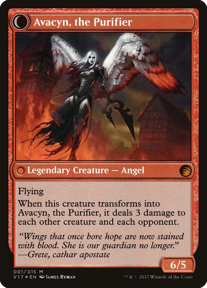 Archangel Avacyn // Avacyn, the Purifier [From the Vault: Transform] | The Clever Kobold