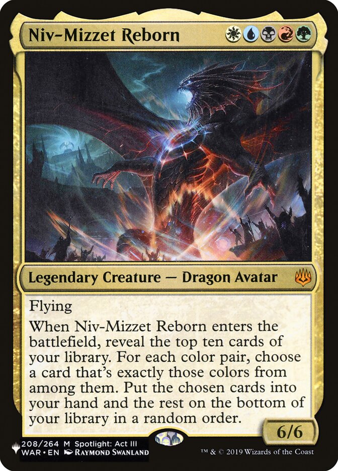 Niv-Mizzet Reborn [The List] | The Clever Kobold