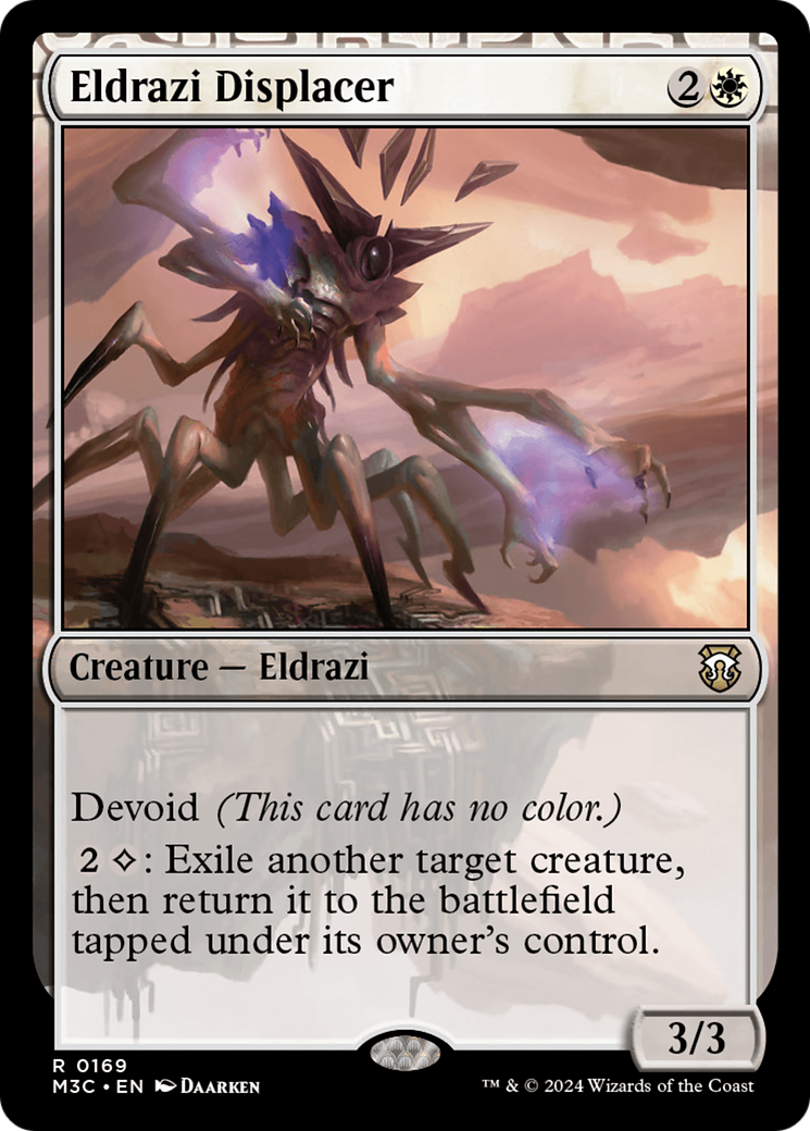 Eldrazi Displacer (Ripple Foil) [Modern Horizons 3 Commander] | The Clever Kobold