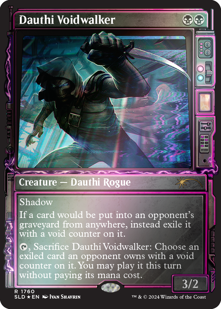 Dauthi Voidwalker (Rainbow Foil) [Secret Lair Drop Series] | The Clever Kobold