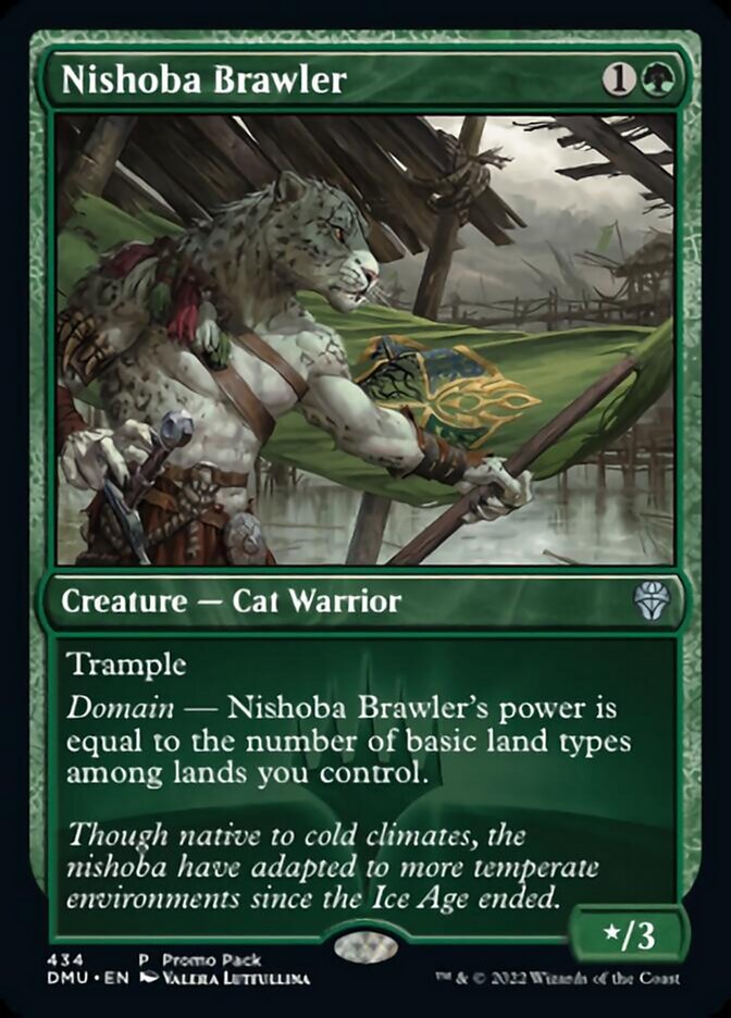 Nishoba Brawler (Promo Pack) [Dominaria United Promos] | The Clever Kobold