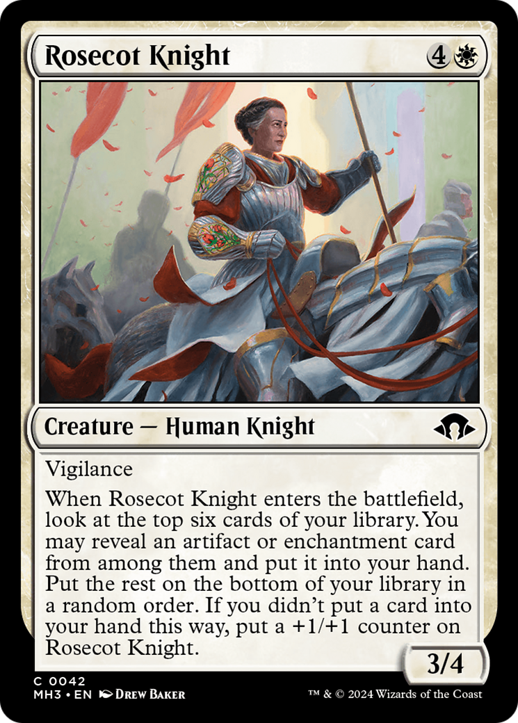 Rosecot Knight [Modern Horizons 3] | The Clever Kobold