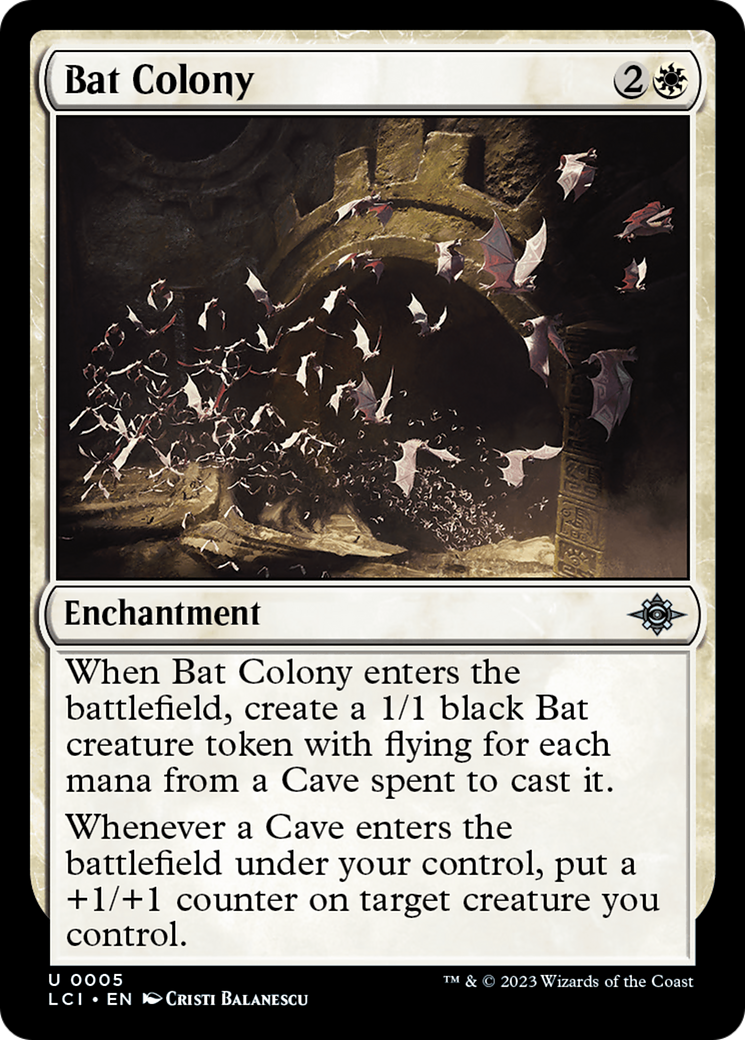 Bat Colony [The Lost Caverns of Ixalan] | The Clever Kobold