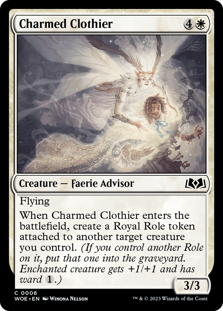 Charmed Clothier [Wilds of Eldraine] | The Clever Kobold