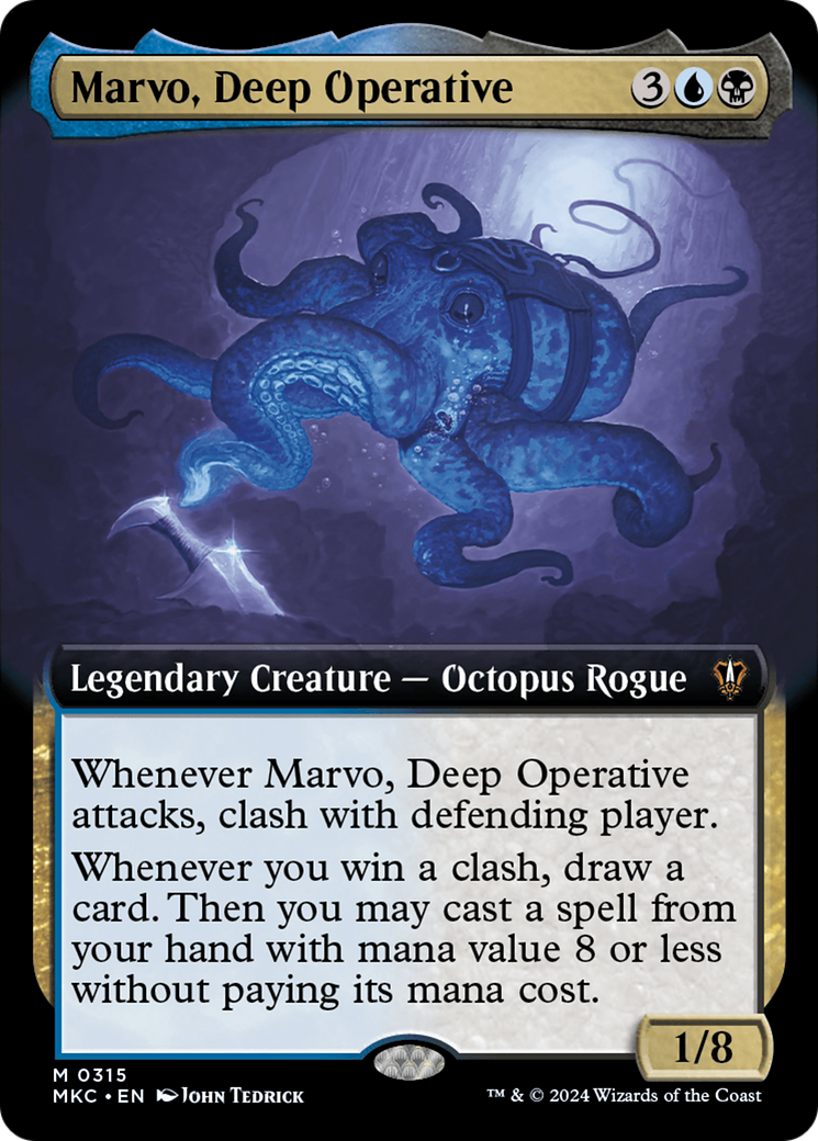 Marvo, Deep Operative (Extended Art) [Murders at Karlov Manor Commander] | The Clever Kobold