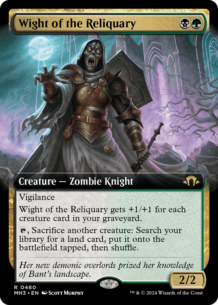 Wight of the Reliquary (Extended Art) [Modern Horizons 3] | The Clever Kobold