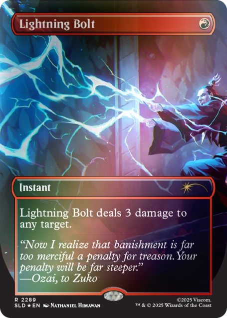 Secret Lair x Avatar: The Last Airbender | Everything Changed Foil Edition