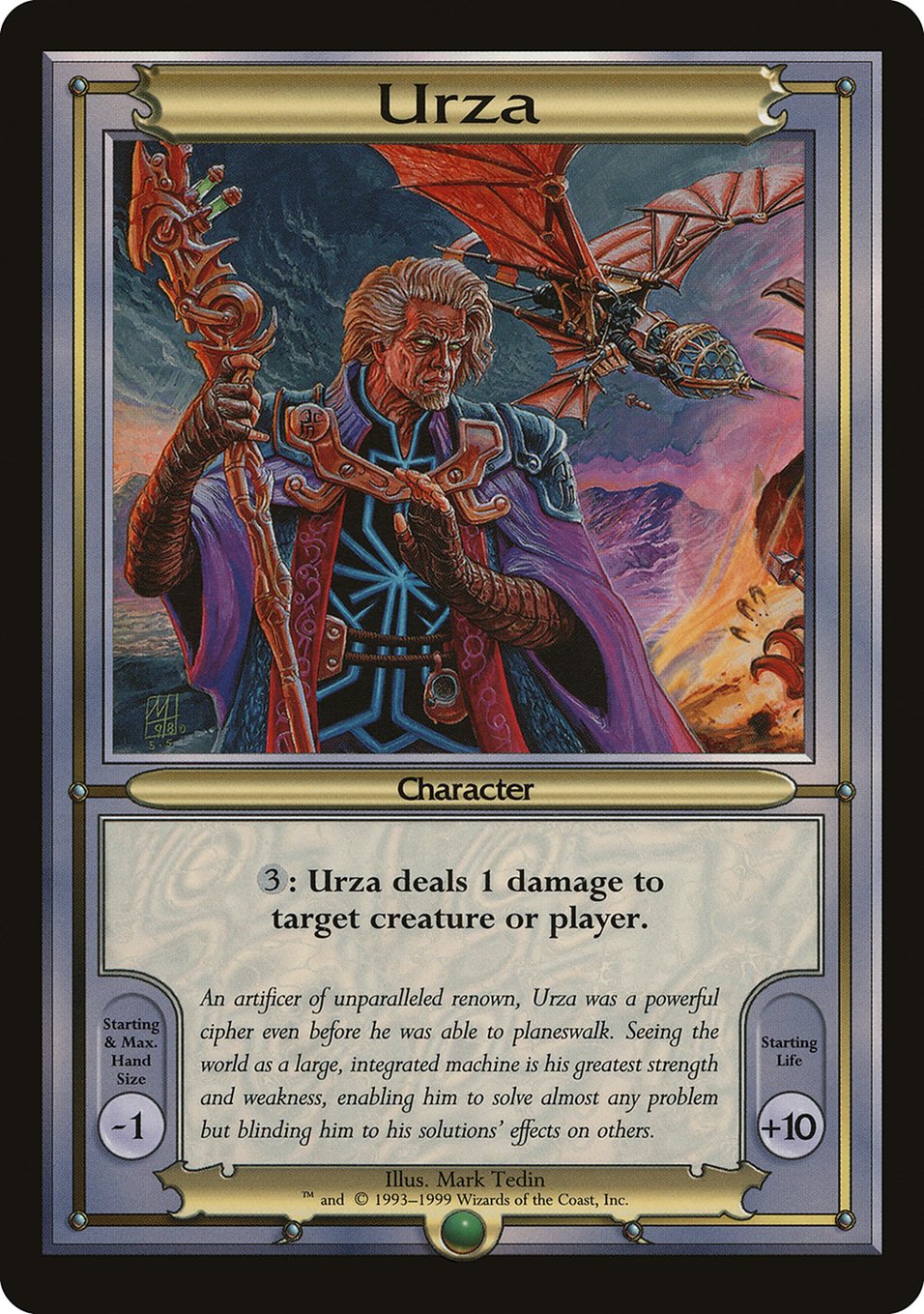 Urza [Vanguard Series] | The Clever Kobold