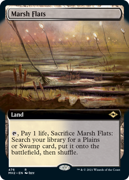 Marsh Flats (Extended Art) [Modern Horizons 2] | The Clever Kobold