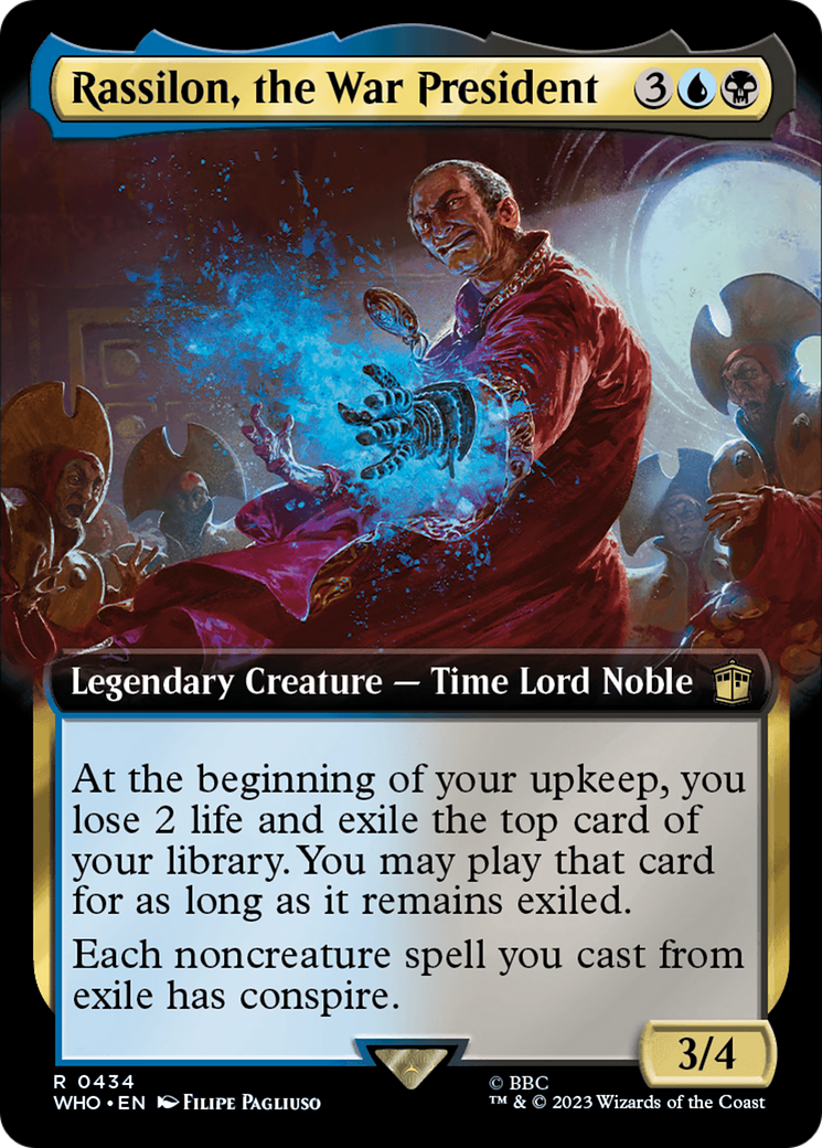 Rassilon, the War President (Extended Art) [Doctor Who] | The Clever Kobold