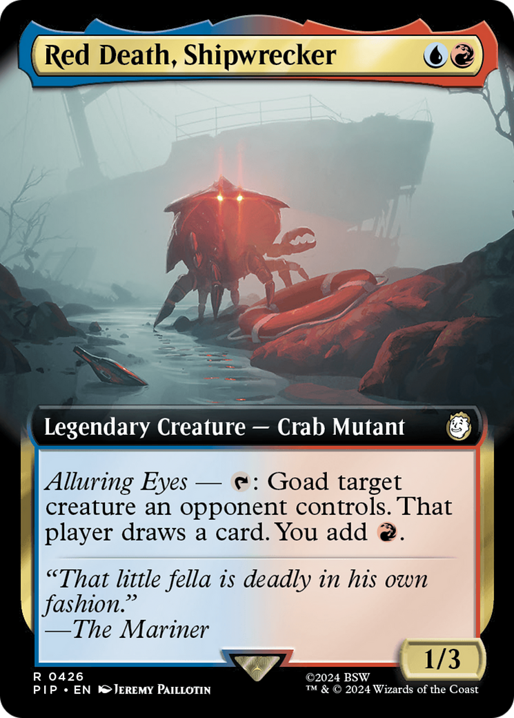 Red Death, Shipwrecker (Extended Art) [Fallout] | The Clever Kobold