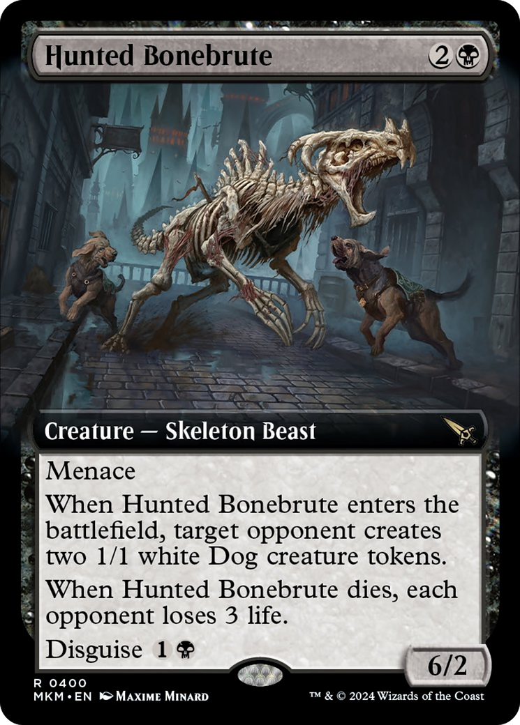 Hunted Bonebrute (Extended Art) [Murders at Karlov Manor] | The Clever Kobold