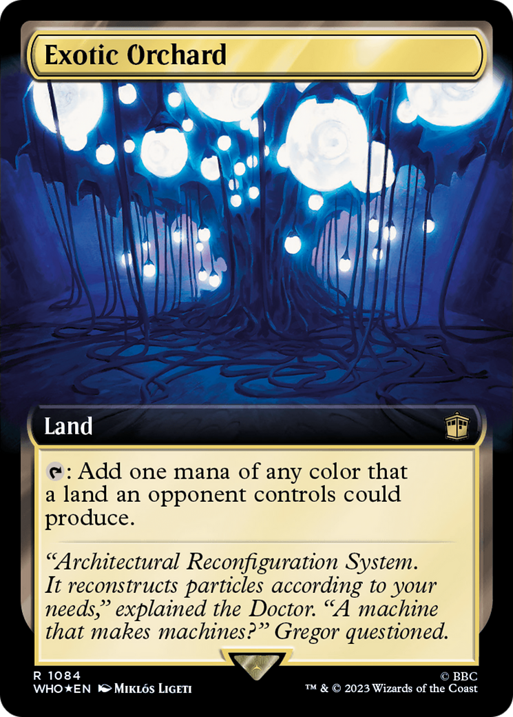 Exotic Orchard (Extended Art) (Surge Foil) [Doctor Who] | The Clever Kobold